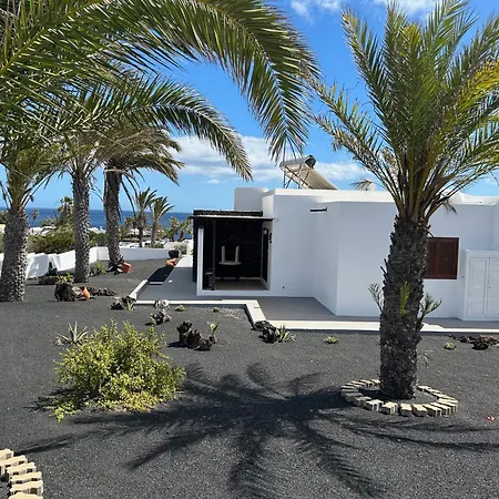 Villa Blanca Nudist Place Charco del Palo Exterior foto